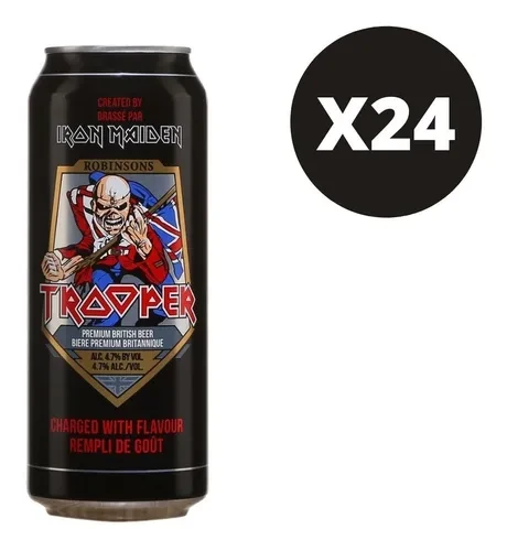 Cerveza troper lata 500 ml caja x 24
