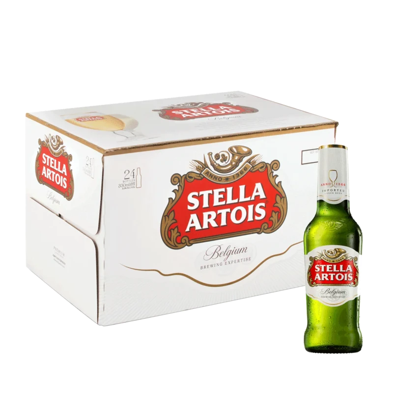 Cerveza stella artios botella caja x 24