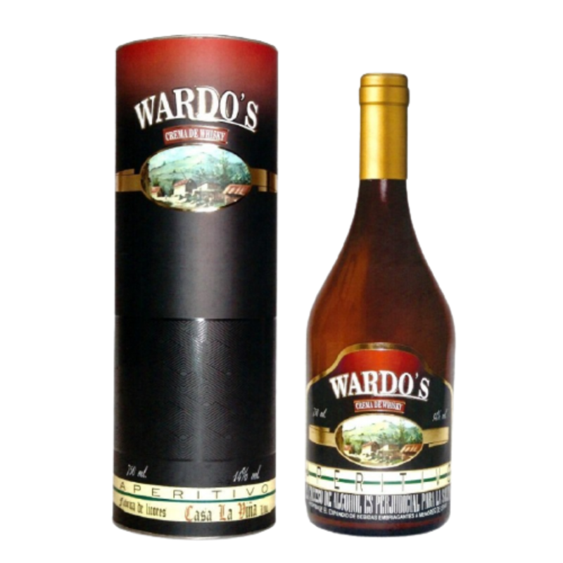 Crema de Whisky Wardos 750 ml caja x 12