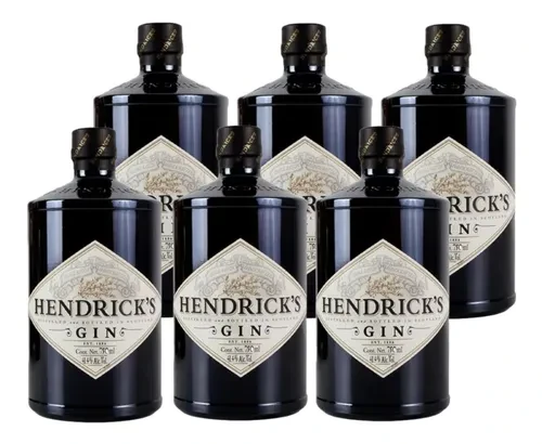 Ginebra Hendricks litro caja x 12