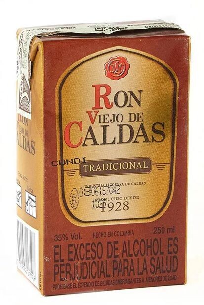 Ron Viejo de Caldas 1/2 caja x 24