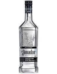 Tequila Jimador Cristalino botella caja x 12