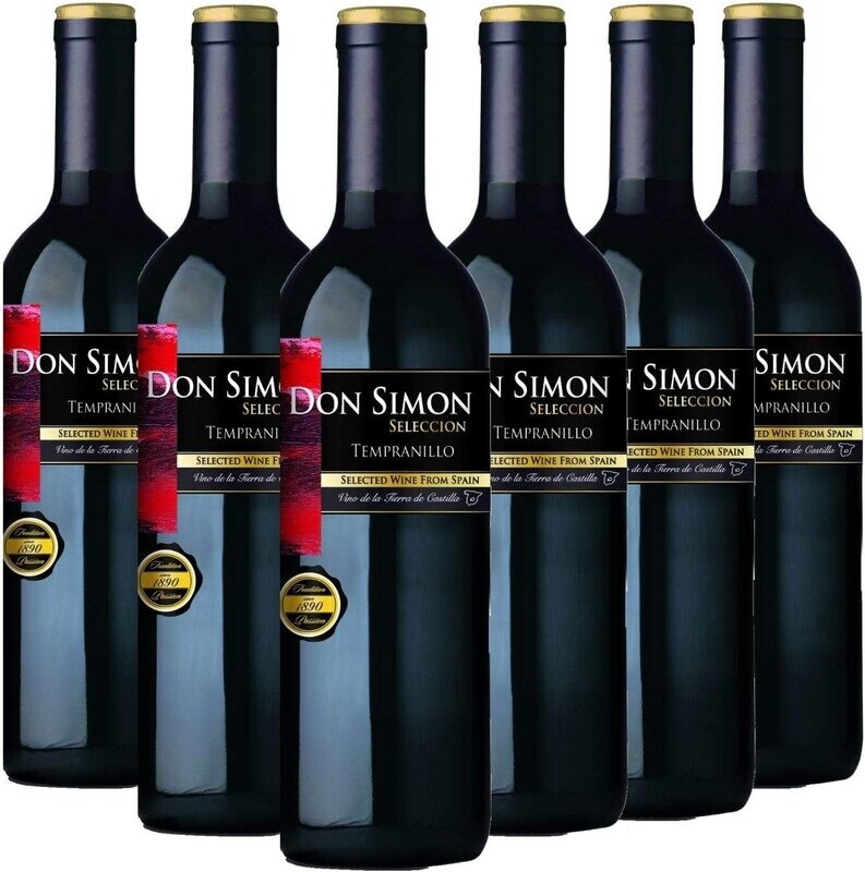 vino don simon botella caja x 12