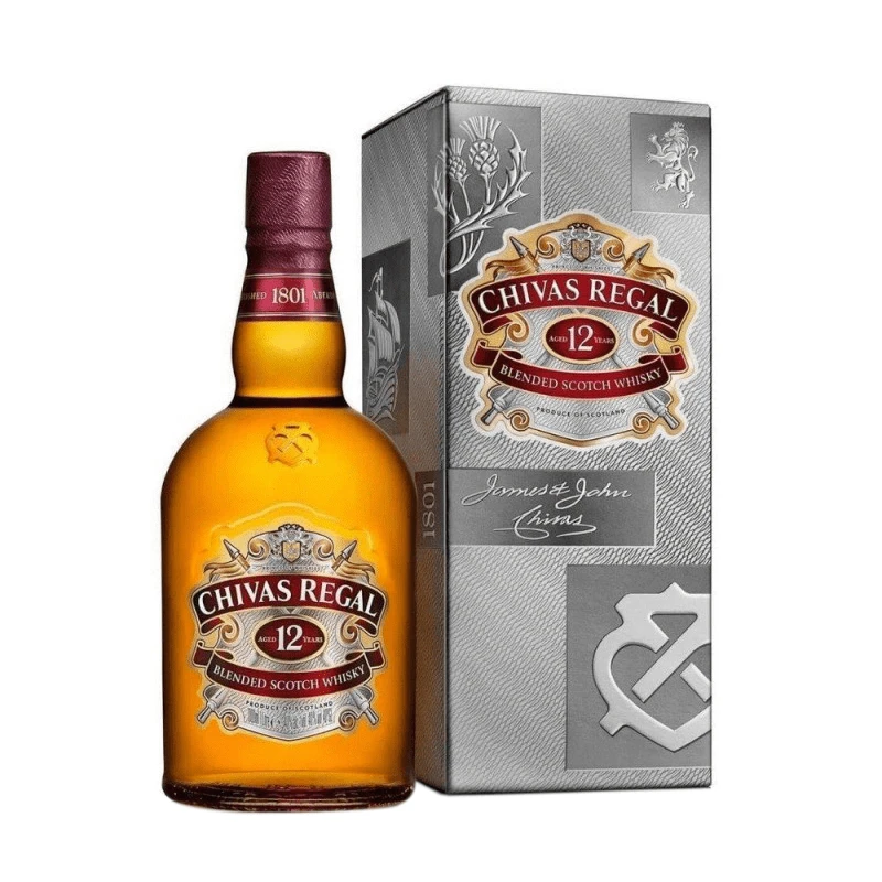 Whisky chivas 13 ltr 1000 ml caja x 12