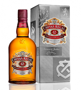 Whisky Chivas Regal 12 750 ml caja x 12
