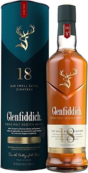 Whisky Glenfiddich  18 bot