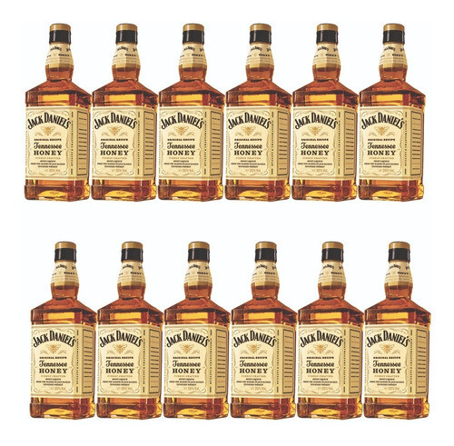 Whisky Jack Daniel´s Hnny Bot 750 ml caja x 12