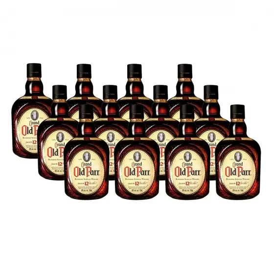 Whisky old parr 12 botella caja x 12