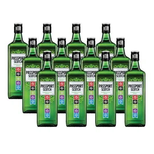 whisky passport 1000 ml caja x 12