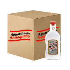 Aguardiente Antioqueño Botella caja x 20