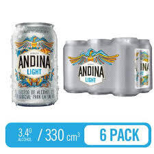 ANDINA 330ML LATA ×24