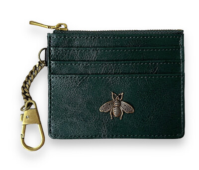Green Small Keychain Wallet
