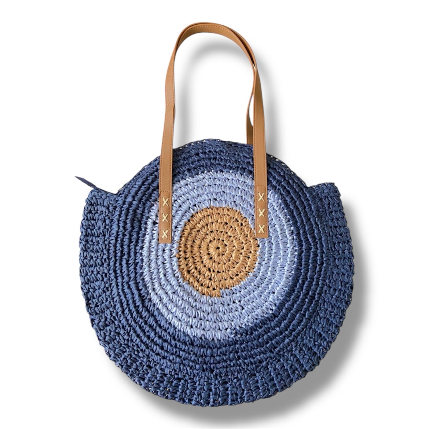 Blue Bohemian Tote