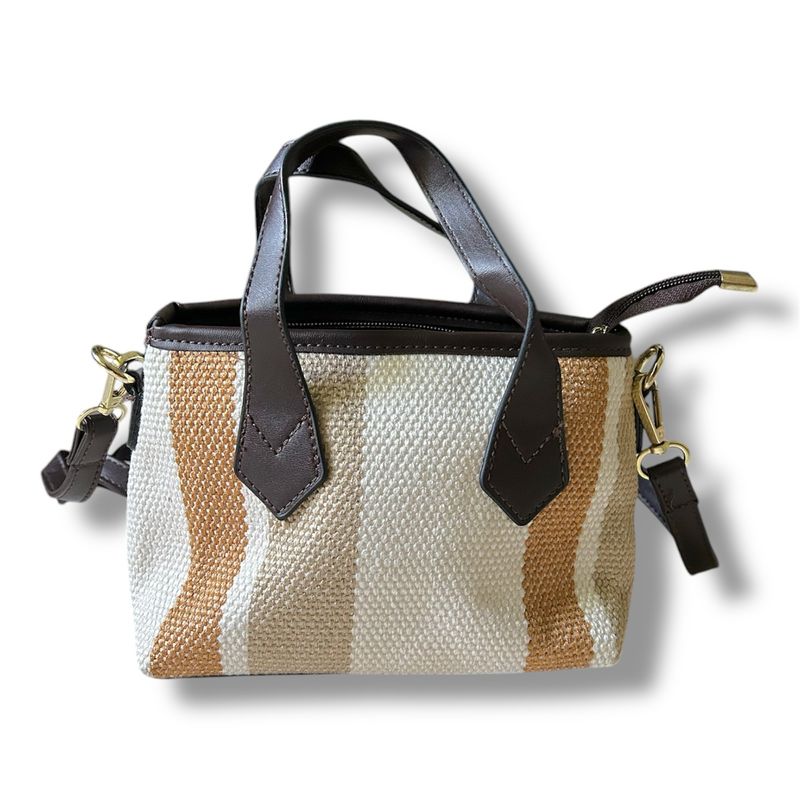 Small Khaki Bohemian Tote
