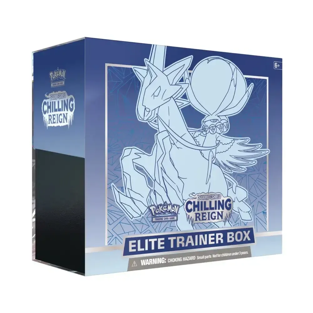 Chilling Reign Ice Rider Calyrex Elite Trainer Box