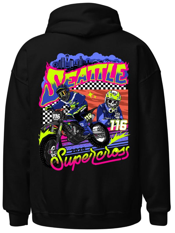Final Lap  Seattle Hoodie