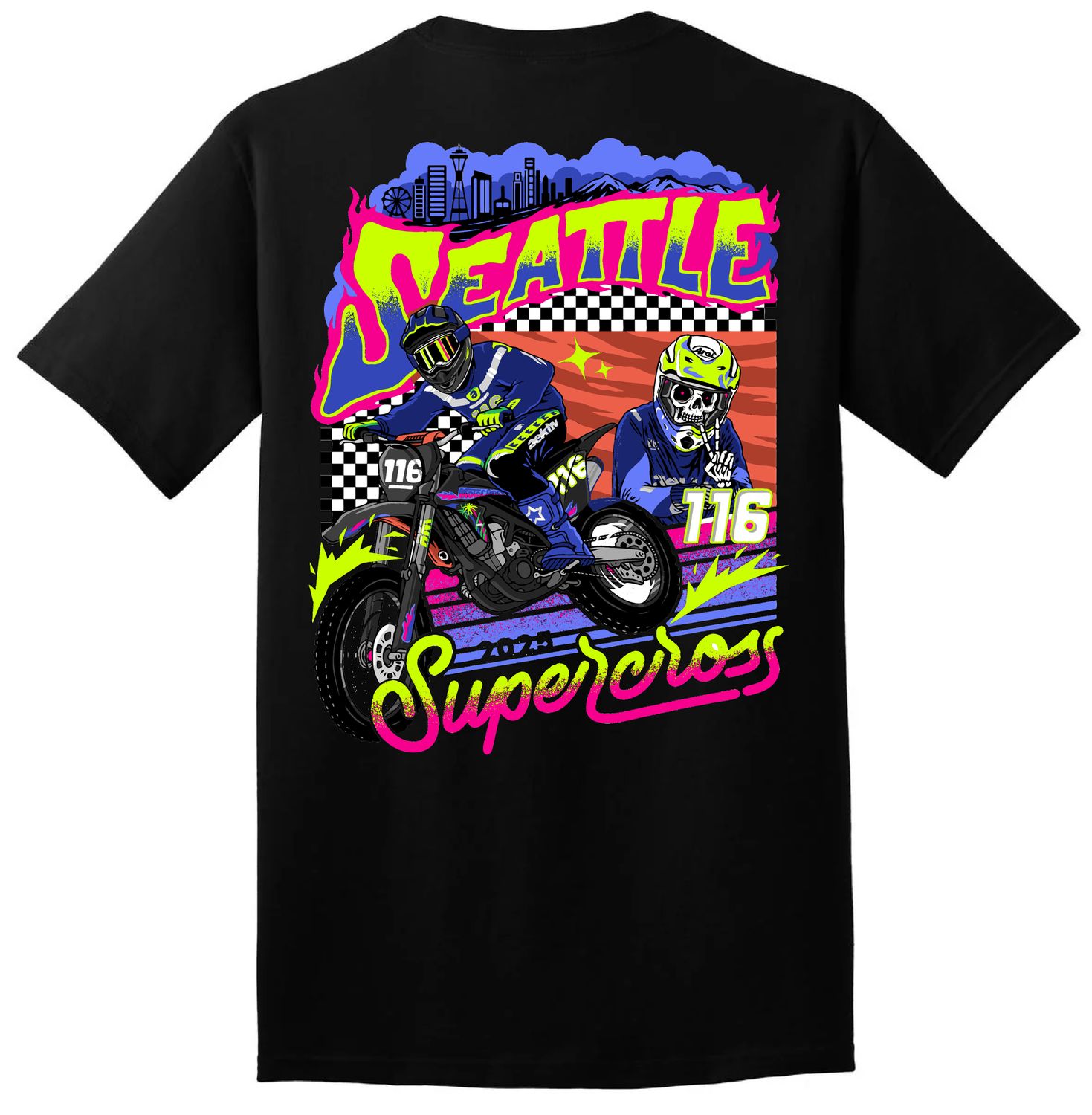 Final Lap Seattle SX T Shirt