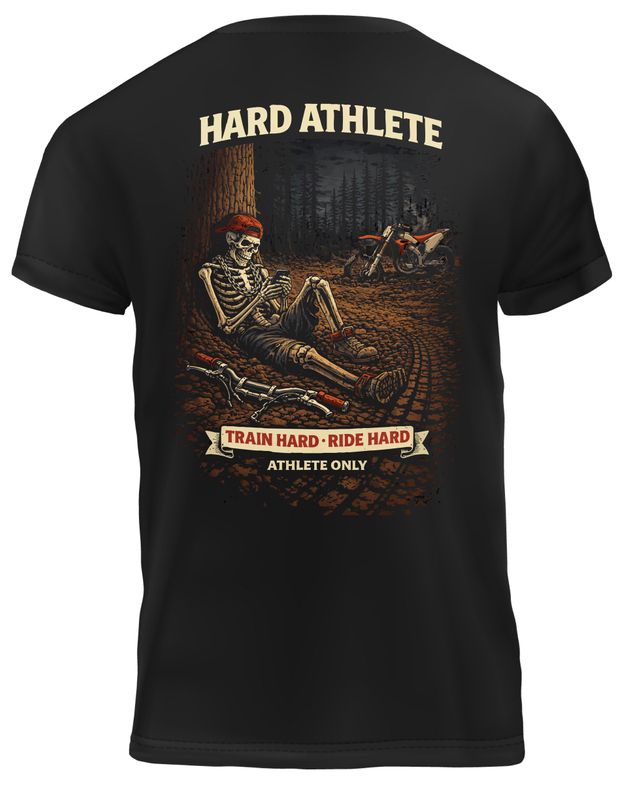 ​TRAIN HARD · RIDE HARD TEE