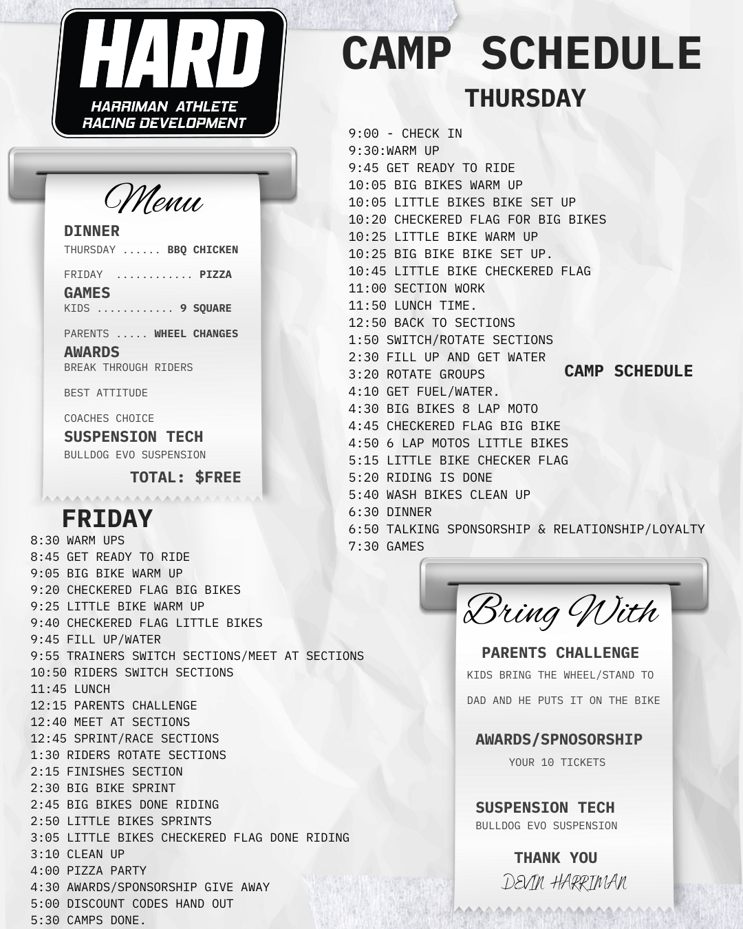 Idaho Camp - Deposit