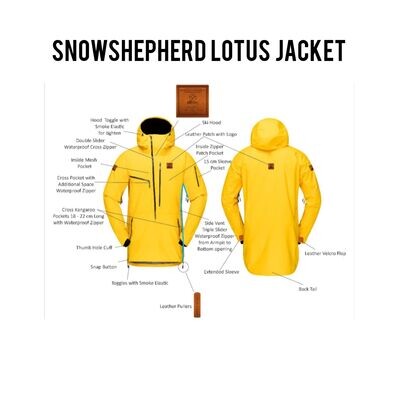 SnowShepherd Lotus Jacket Yellow