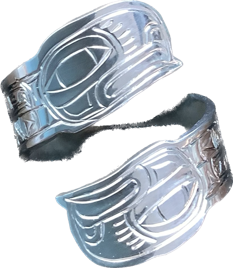 Silver Eagle Adjustable Ring