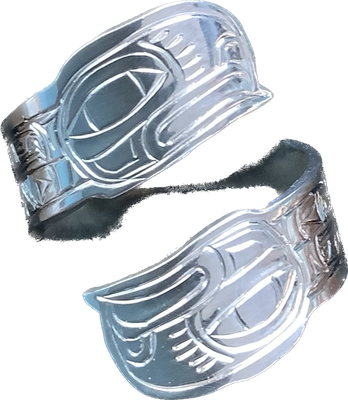Silver Eagle Adjustable Ring