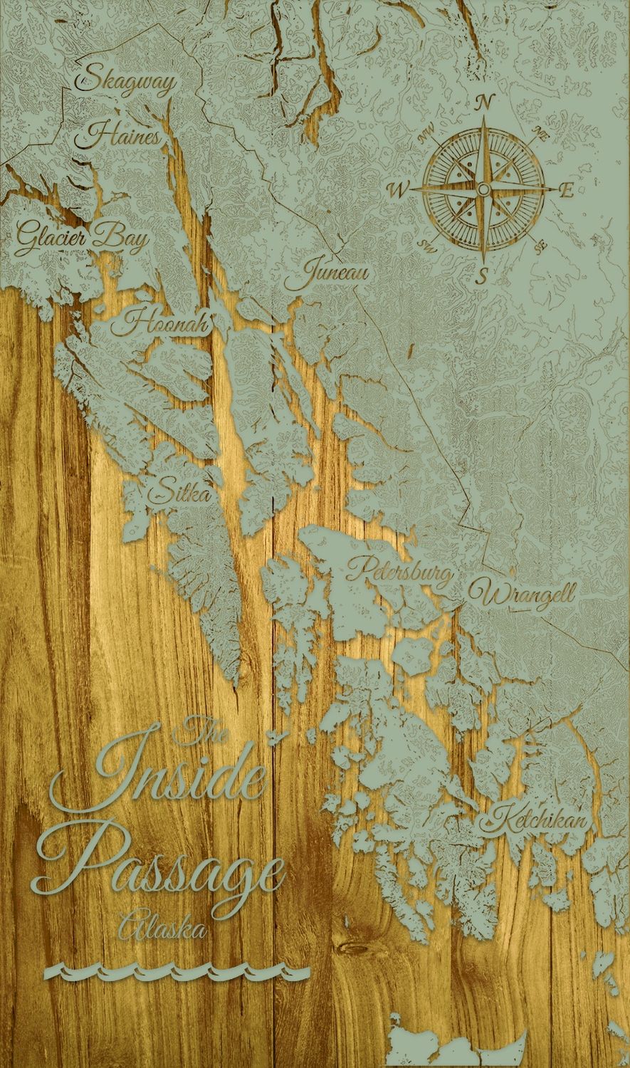 Inside Passage Wall Art Woodland Sage Medium