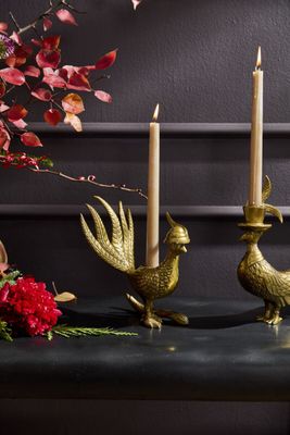 Avery the Pheasant Candleholder