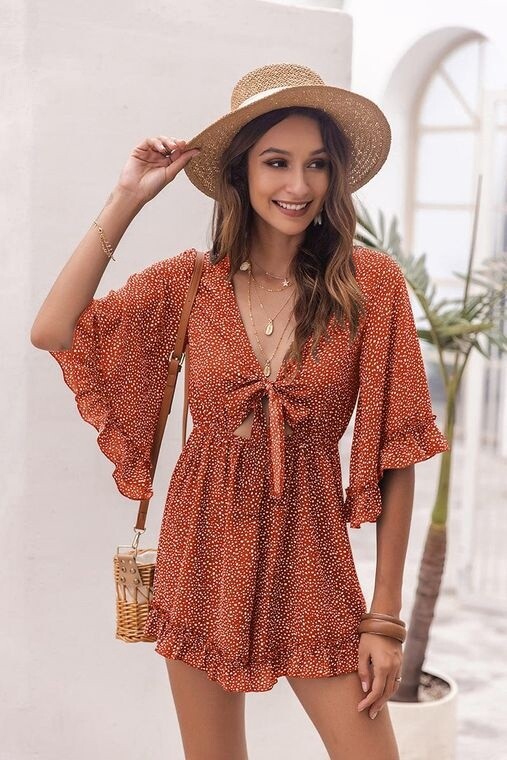 Polka Romper