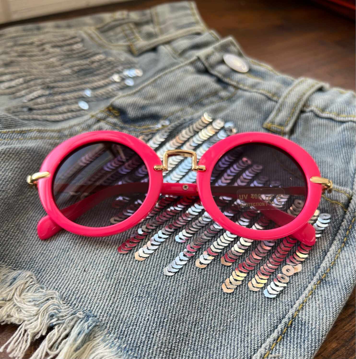 Cowgirls Sunglasses, Colour: Hot Pink