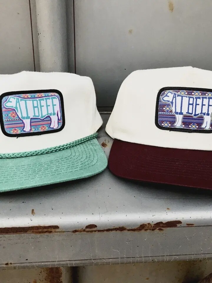 Eat Beef Papaw Cap