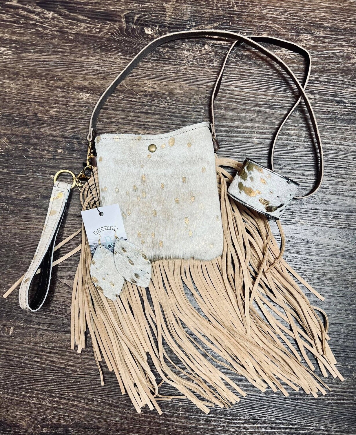 Boho Western Bundles, Colour: Cream Metallic