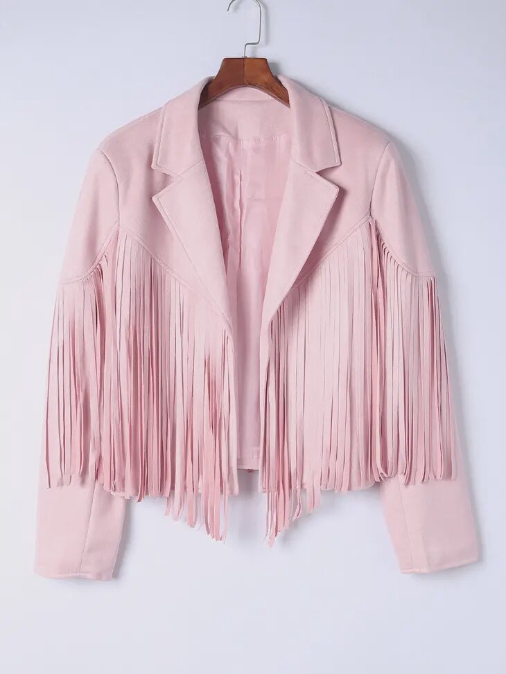 Fringe Jacket - Plus