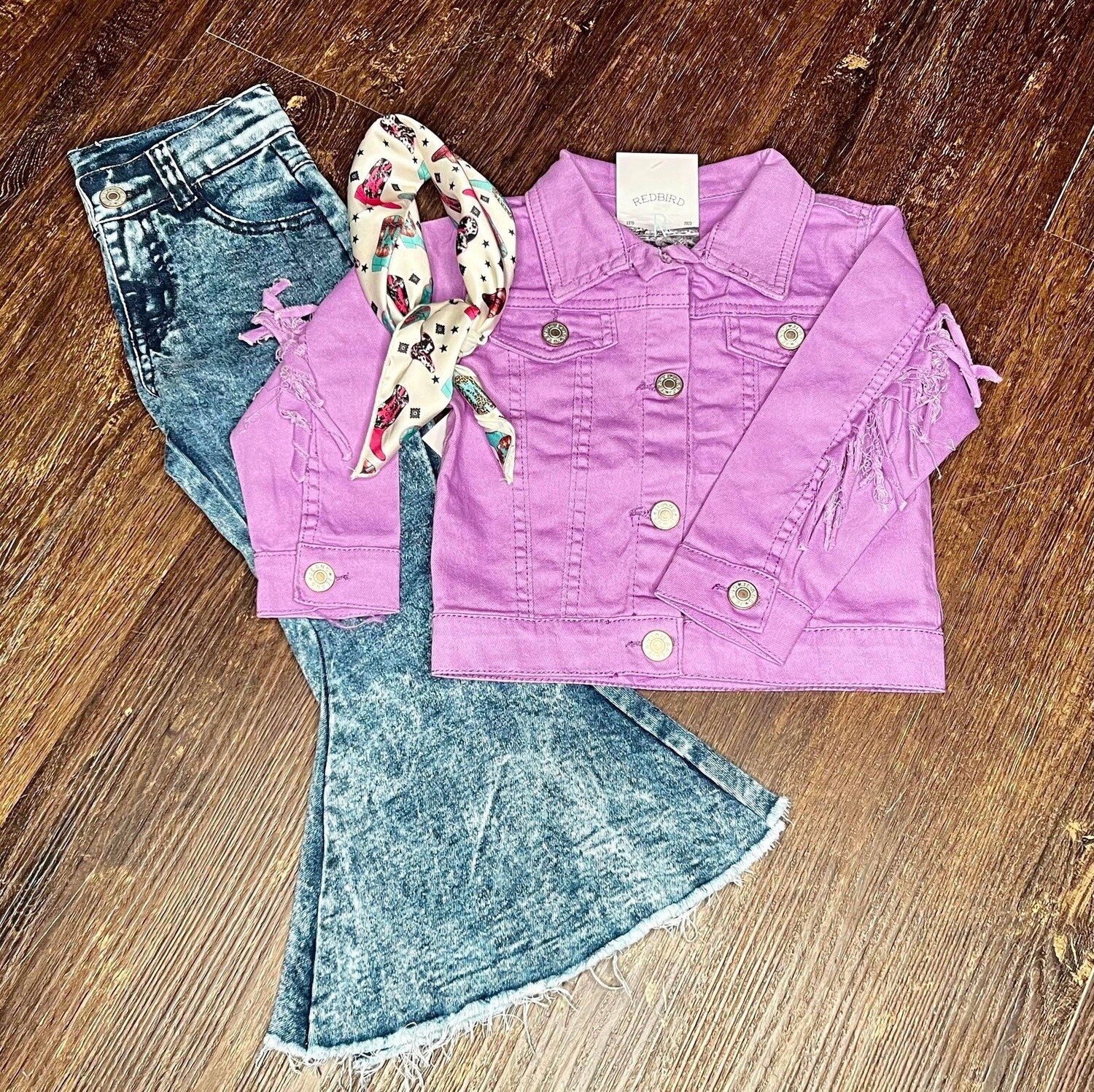 Lavender Tassel Jacket