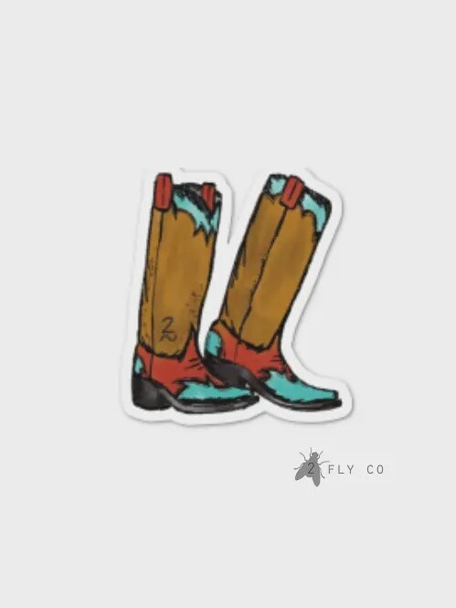 Boot Scoot Sticker
