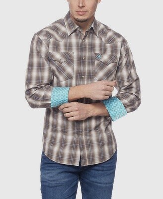 Plaid Western Long Sleeve