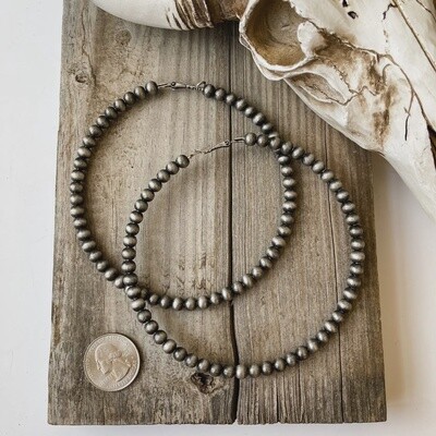 Jumbo Navajo Hoop Earrings