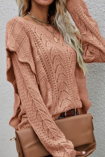 Knitted Pullover Sweater