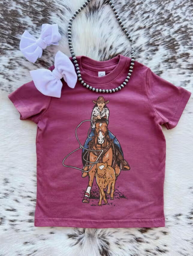 Custom Ranch Roping Tee