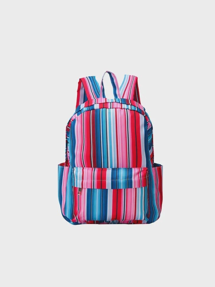 Gradient Vertical Stripe Backpack