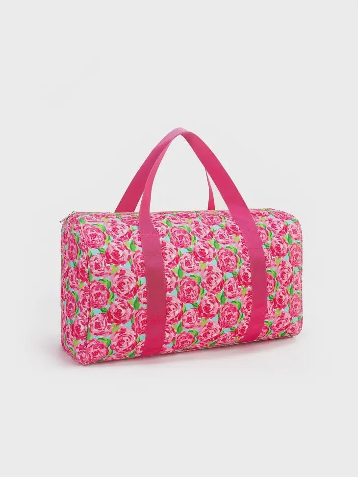 Floral Duffel Bag