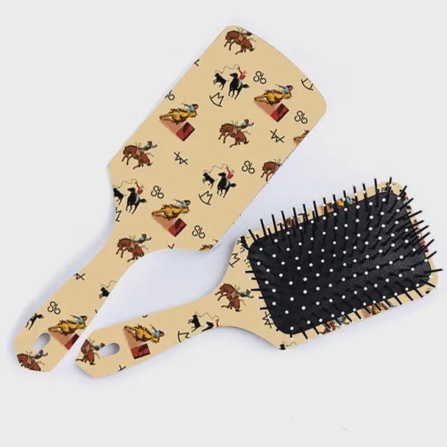 Hair Brush, Colour: Vintage Cowboy