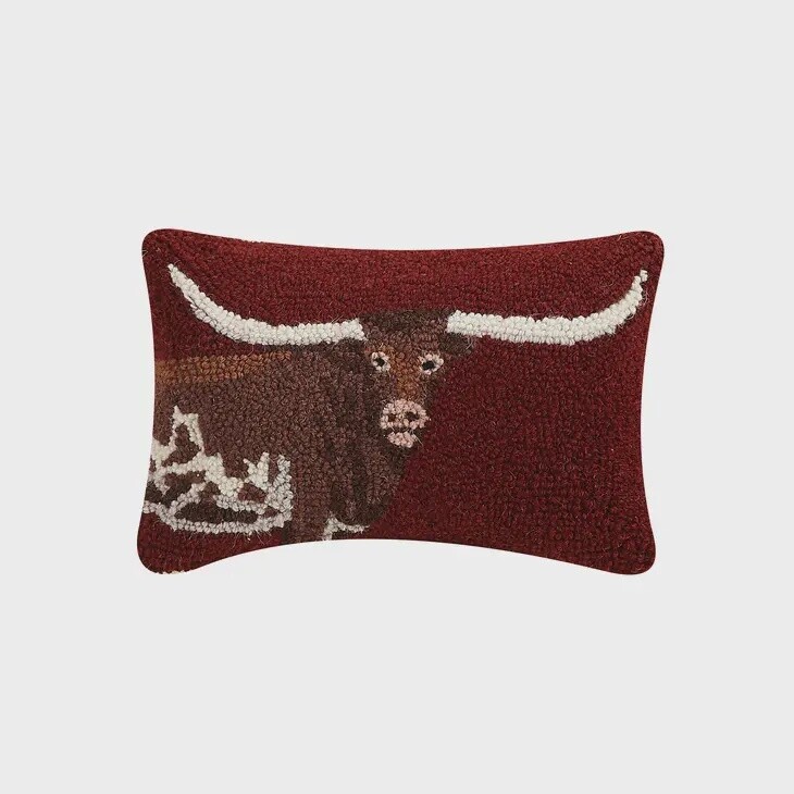 Longhorn Pillow