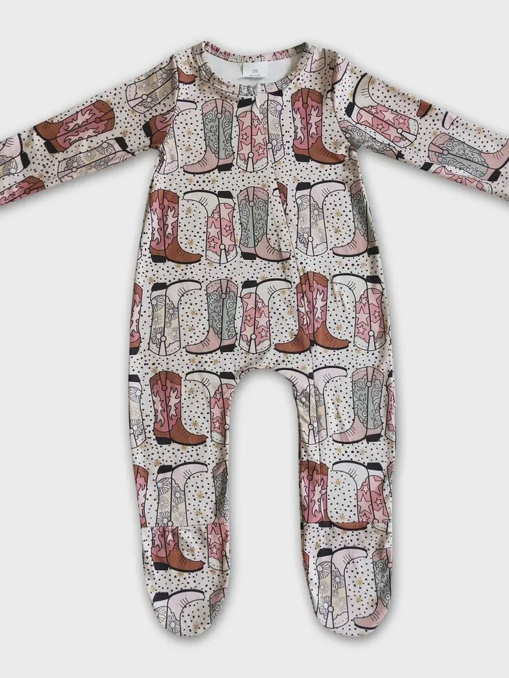 Boots Footie Pajamas