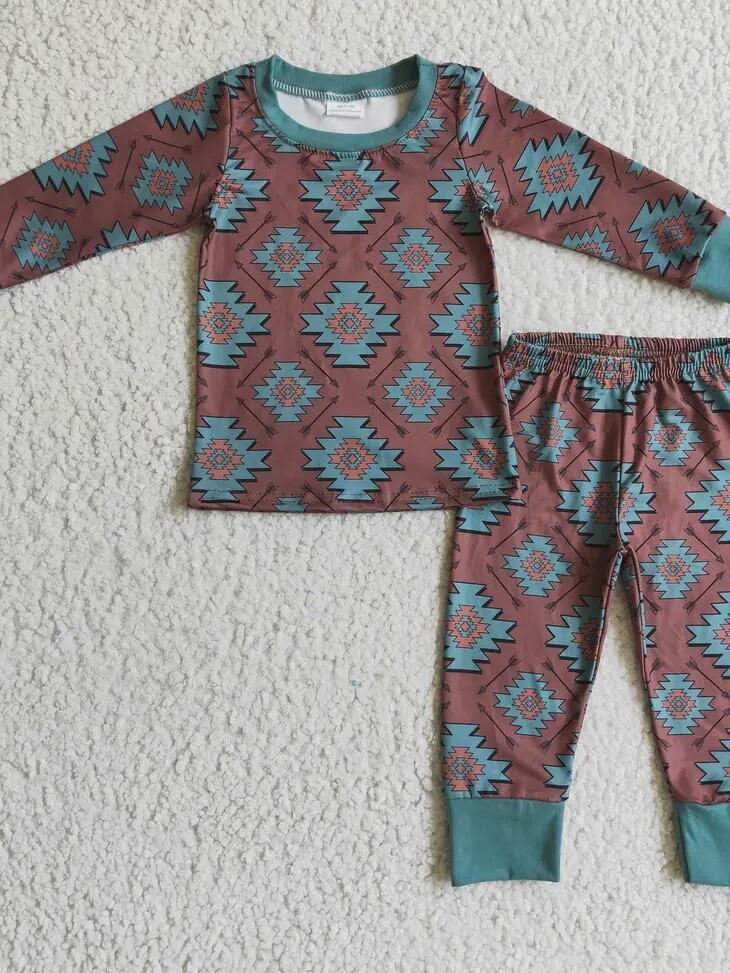 Aztec Western Pajamas
