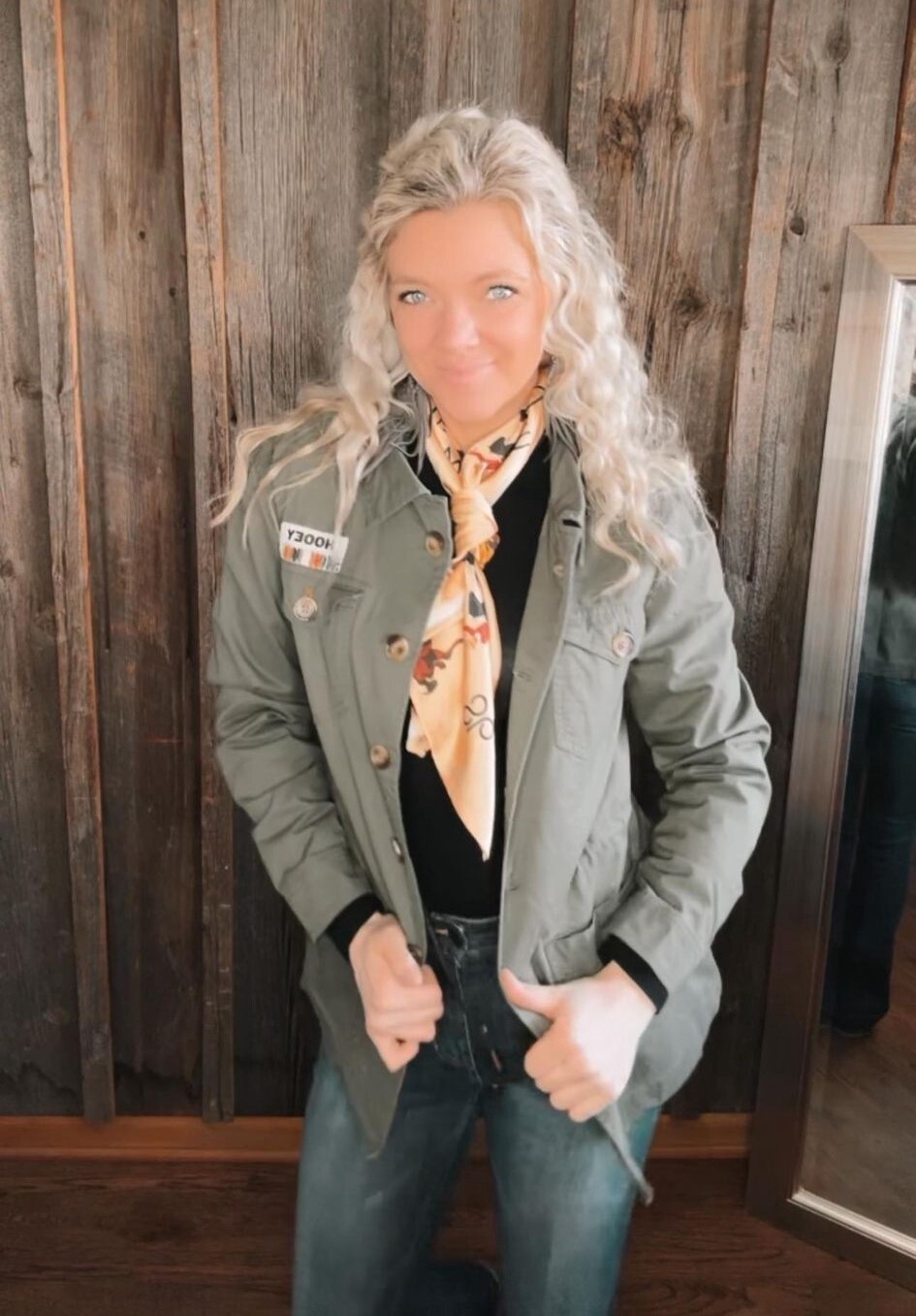 Hooey Ladies Military Jacket