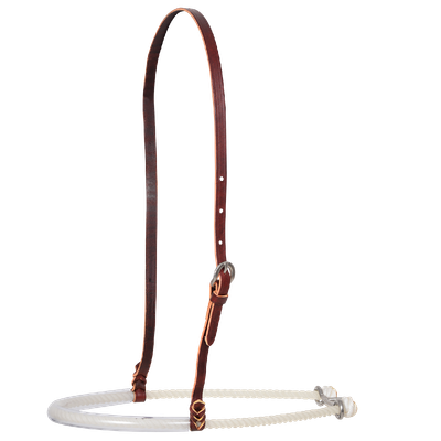 Single Rope Noseband w/ Clear Tube Cover