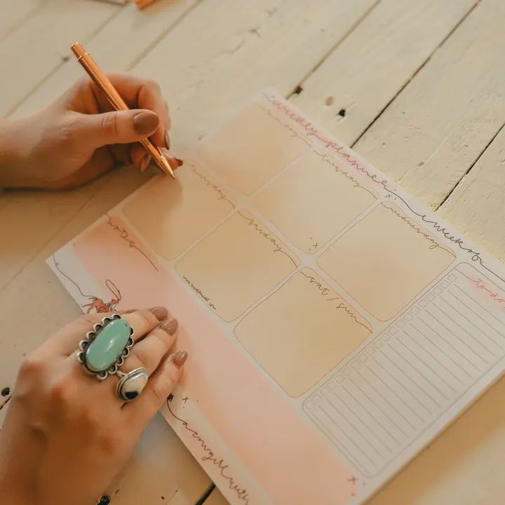52 Week Desktop Planner
