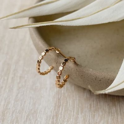 Delia Hoop Earrings