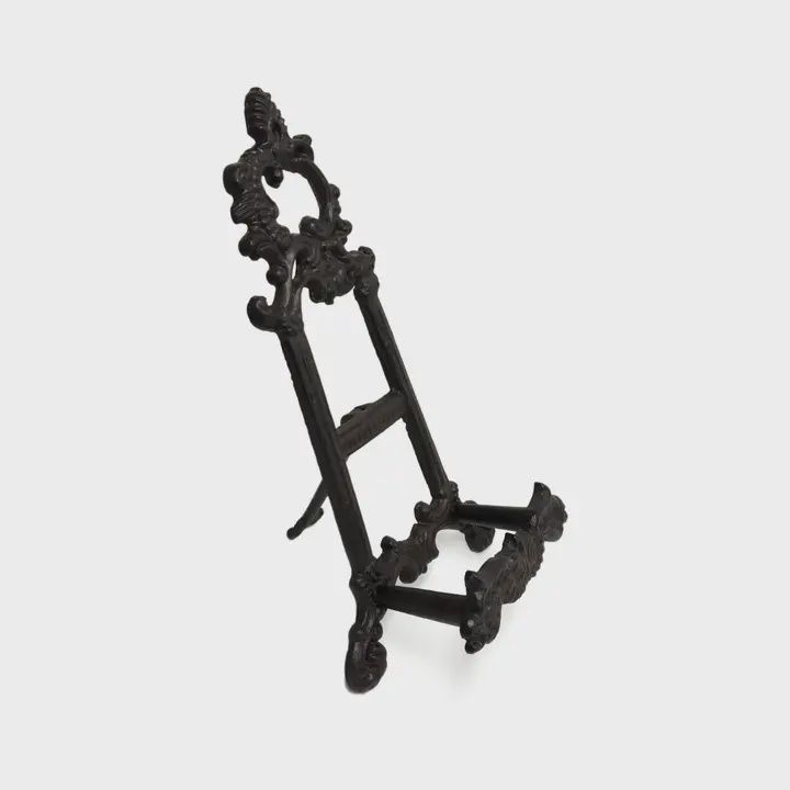 Cast Iron Filagree Easel